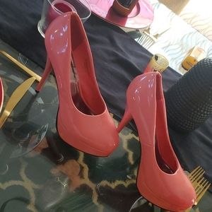 Pink Patent Leather shoes
